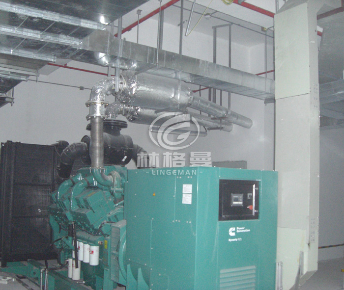 綠景地產發電機房環保治理